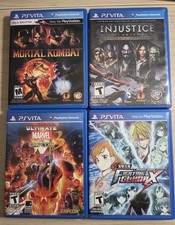 Lotto giochi PlayStation Vita Injustice Mortal Kombat Fighting Climax & Marvel Vs.