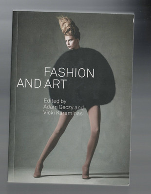 SIGNED BOOK ,FASHION AND ART ed ADAM GECZY & VICKI KARAMINAS