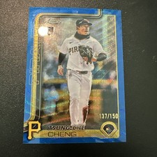 2025 Topps Chrome Update - Tsung-Che Cheng #USC74 Blue RayWave Refractor /150 RC