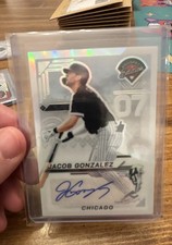 2024 Panini Prospect Edition - Jacob Gonzalez #136 holo Prizm Signatures