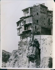 1931 Statuesque House In Toledo Spain Built On Precipice Travel 8X10 Photo