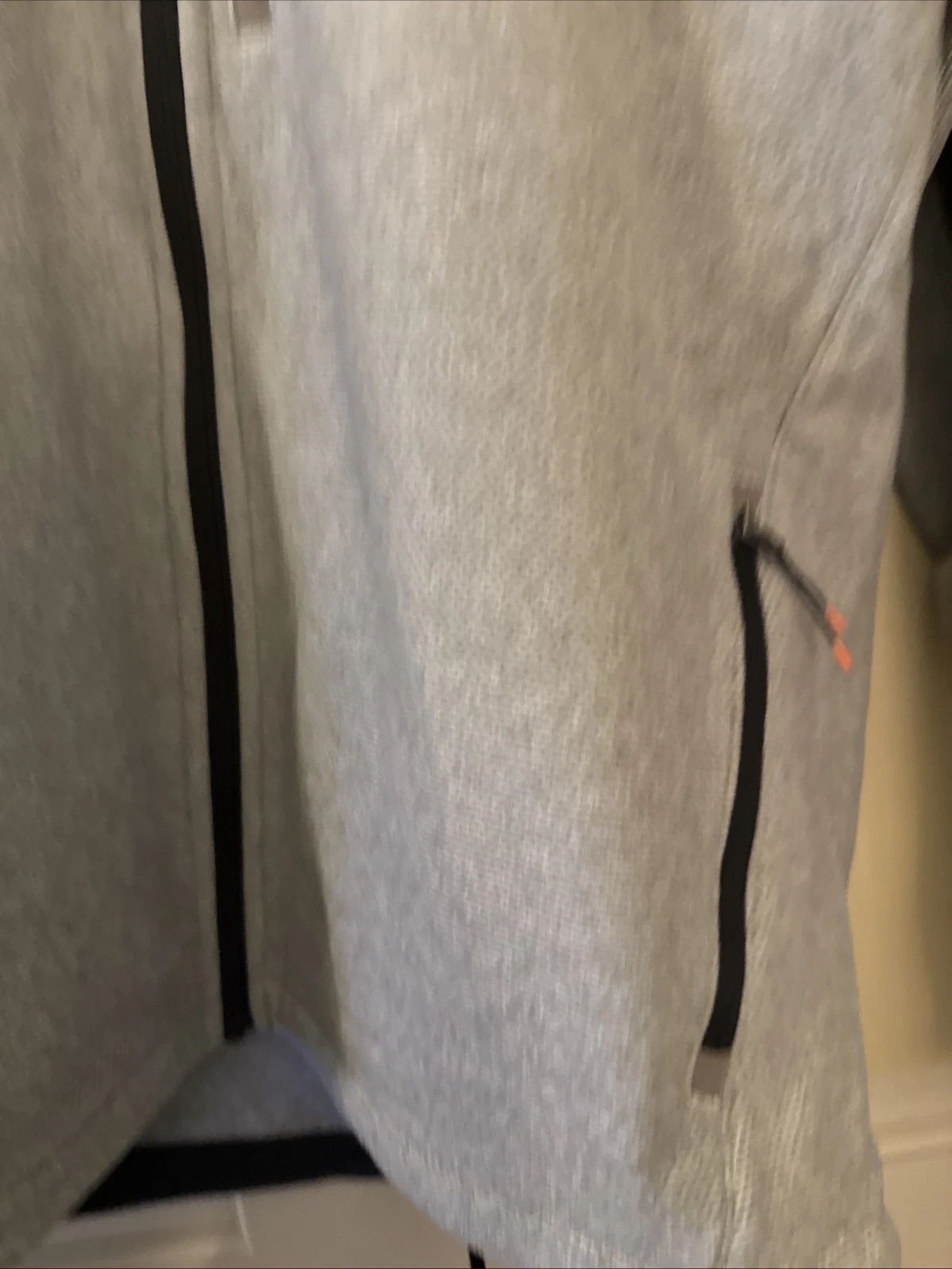 Craghoppers Men's Abrigo Hooded Black /Cloud Grey Fleece Jacket XL fits like L image 5