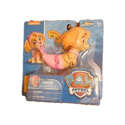 Swimways Paw Patrol Chase Paddlin' Pups police dog Merpup Wind-up  Toy  
