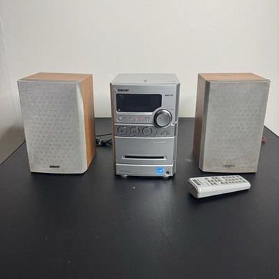 Sony CMT-NEZ3 Micro Hi-Fi Shelf System - W/REMOTE - CD/Tape/AM/FM