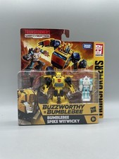 Hasbro Transformers War For Cybertron Buzzworthy Bumblebee & Spike Witwicky