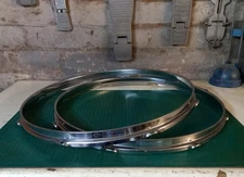 Pearl Super Hoops 18", eight lug, tom, drum 2.3mm, hoops (x2)