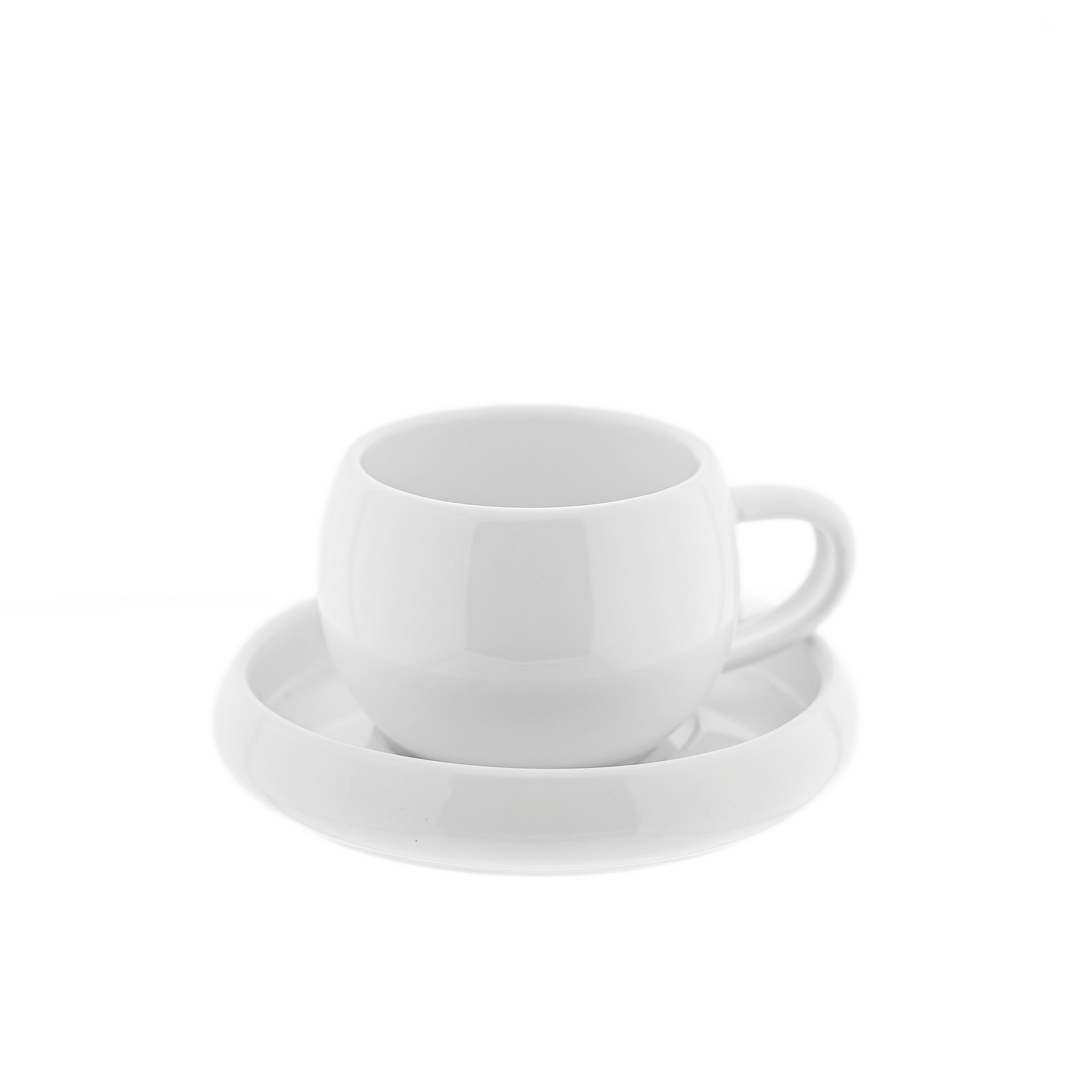 Lissa Bonna Mokkatassen mit Untertellern - 12-teiliges-Set in Wei 12490₽