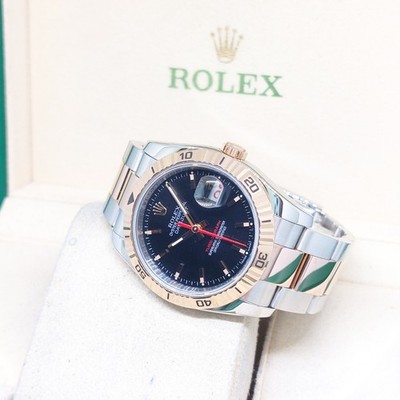 Rolex 36mm 18K Half Rose Gold Black Indexes Dial ''TOG'' Datejust REF: 116261 (Z)