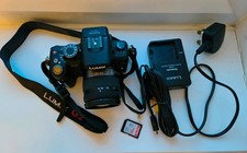 Panasonic Lumix DMC-G2 Black Bridge Camera + Lens & Charger & case
