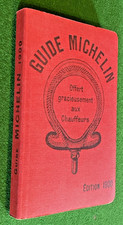 Guide Michelin Rouge Edition 1900 - Réimpression - Très Bel Etat.