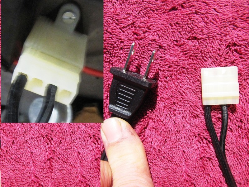 DUAL ELAC POWER CORD VoM Turntable 10H 1019 1229 1219 50H 4-pin AMP LOK Plug