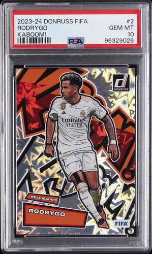2023 Panini Donruss Kaboom Rodrygo #2 card