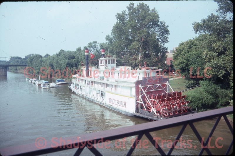 Paddlewheel Boat Becky Thatcher Original Slide Marietta 1995
