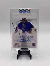 2023-24 Upper Deck Clear Cut  Henrik Lundqvist Autograph Sweet Shot SS-HL