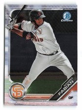 2019 Bowman #BCP-38 Sandro Fabian Chrome Prospects San Francisco Giants