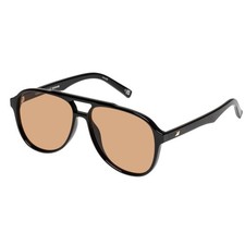 Le Specs Tragic Magic Sunglasses - Black, Aviator, Unisex, Classic 'Everyday'...
