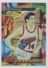 1993-94 Topps Finest Refractor Jeff Hornacek #188 j2k