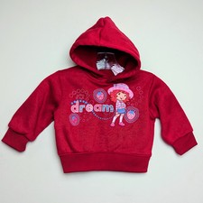 Vintage Strawberry Shortcake Dream 2007 Sweatshirt Hoodie Kids Toddler Size 4T