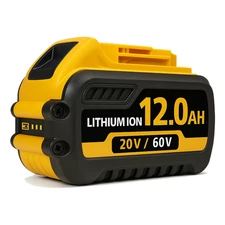 For DEWALT FLEXVOLT 20V/60V 12.0Ah MAX Li-Ion Battery Set DCB609-2 12Ah DCB606-2