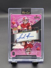 2026 Wild Card 5 Card Draw Black Tie Edition Josh Hoover 1/1 SDPH-JHA