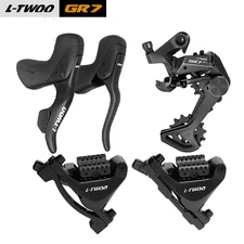 LTWOO 1x10 Speed Hydraulic Groupset Gravel Bike Shifters Derailleurs Brakes US