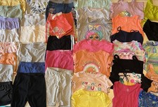 Girls Sz Med 7-8 Clothing Lot 38 Items Summer