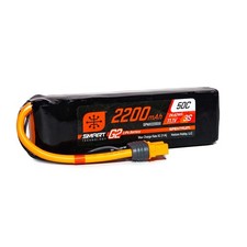 Spektrum Accessories 2200mAh 3S 11.1V Smart G2 LiPo 50C IC3 SPMX223S50 Airplane