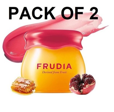 2x FRUDIA Pomegranate Honey Lip Balm. Lip Plumping, Hydrating. US Seller