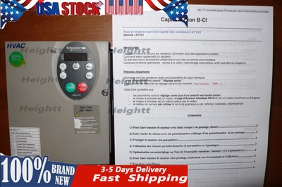 SCHNEIDER ELECTRIC ATV21HU30N4 ALTIVAR 21 TRIPHASE 380V 3kW SPEED DRIVE-