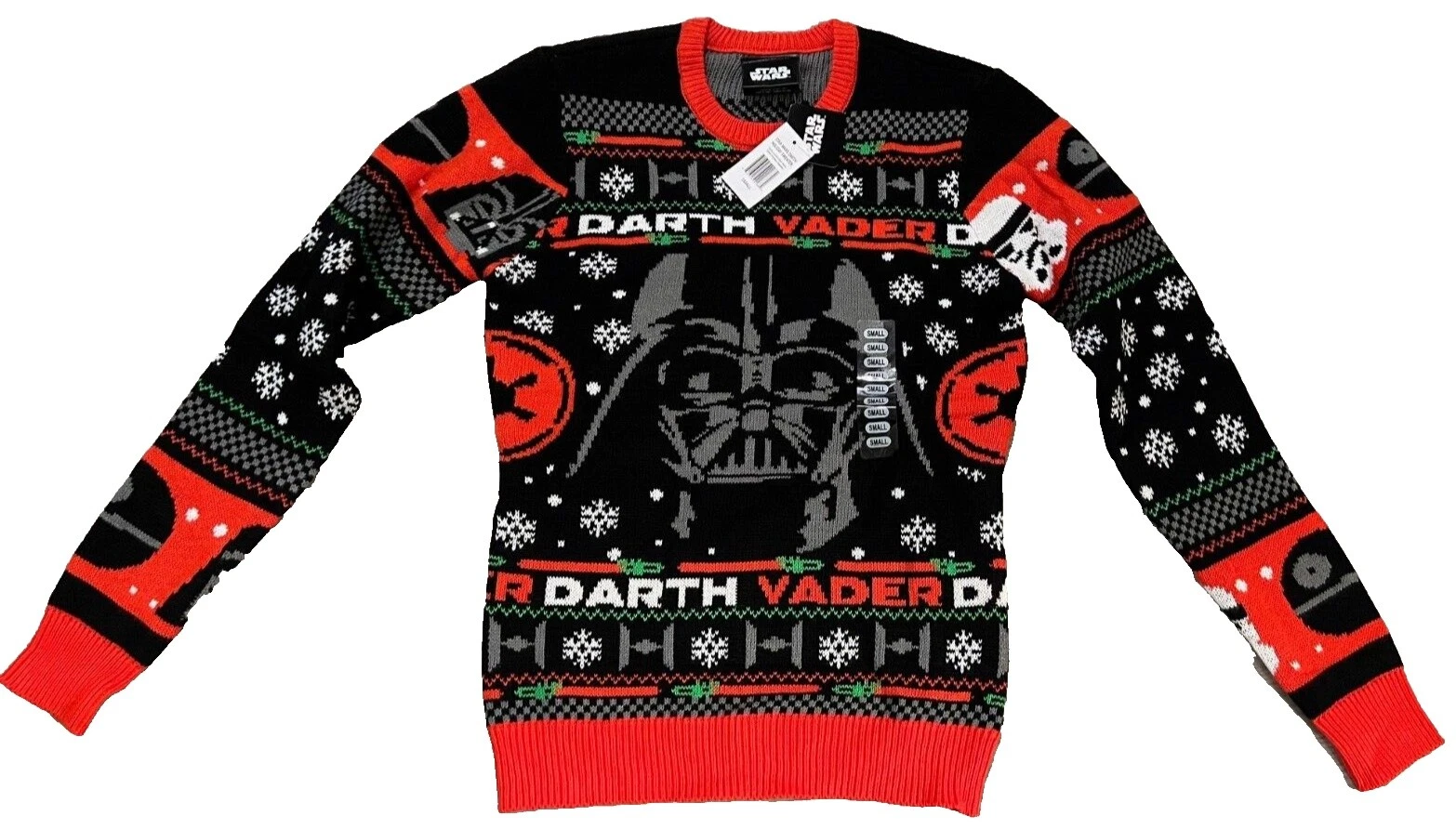 Star Wars Christmas Black Sweaters for Men
