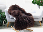 SHEEPSKIN Rug  BRITISH HERDWICK SOFT DENSE FUR NATURAL LAMBSKIN PET BED J291