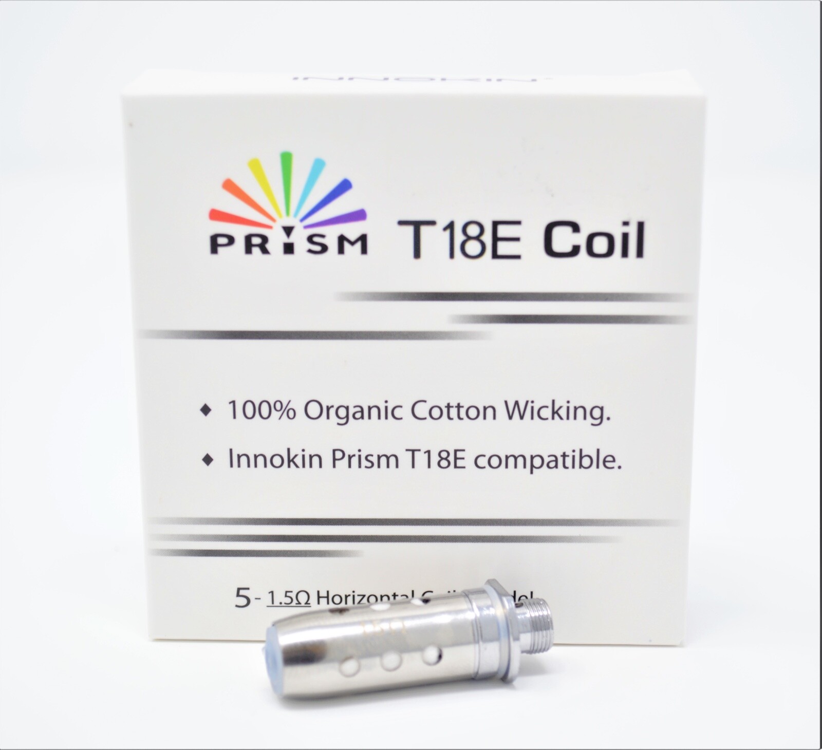 INNOKIN T18E COILS / T22E GENUINE Prism Endura Vape Coil Heads 1.5ohm