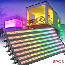 Waterproof Wall Washer Light 336 LED RGB Strobe Beam DJ Stage Party Effect Light