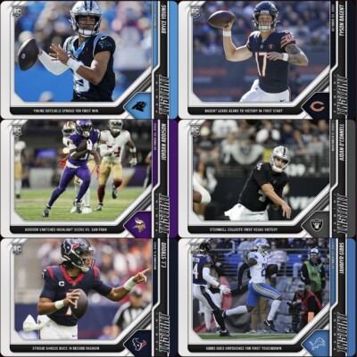 2023 Panini Instant Football - NFL BASE / ROOKIE CARD SP - Pick A Card - RC  