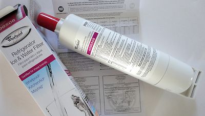 Whirlpool 4396508 Kühlschrank Eiswasserfilter ersetzt SBS002 - passt in Kühlschrankboden
