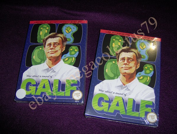 LIMITED RUN GAMES NINTENDO NES ///Galf\ BOTH BRAND NEW WHITE & GREEN VERSIONS