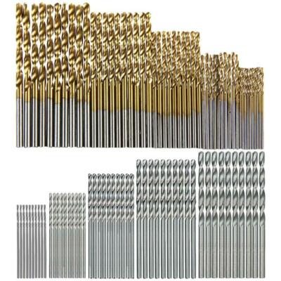 HSS Titan Set 1-10mm Stahlbohrer Metallbohrer Edelstahlbohrer