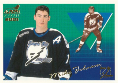 2000-01 Aurora #133 MIKE JOHNSON - Tampa Bay Lightning