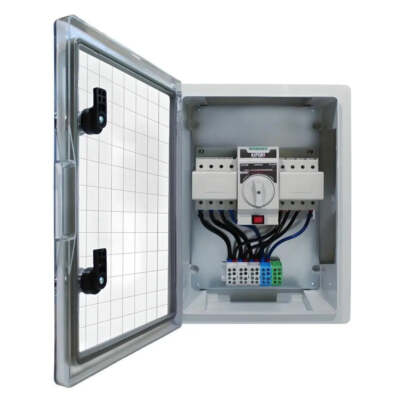 Transferschalter universell ATS-Box Hausnotstromversorgung mit 63 A