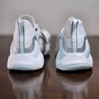 Size 11 - adidas Impact FLX White Silver Metallic for sale  display picture 1