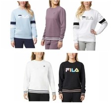 FILA Ladies' Natalie French Terry Crew Neck Sweatshirt, Sizes/Colors, NWT