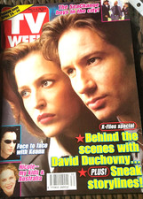 TV Week Magazine 1999 X-FILES SPECIAL ~Keanu Reeves~Nicole Kidman~Seachange~