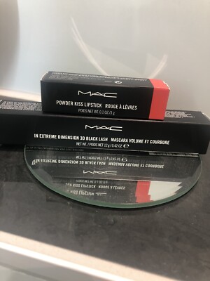 Mac Set 2 Tlg. Fullsize Mascara & Powder Lipstick