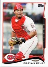 2014 Topps Update #US248 Brayan Pena Cincinnati Reds