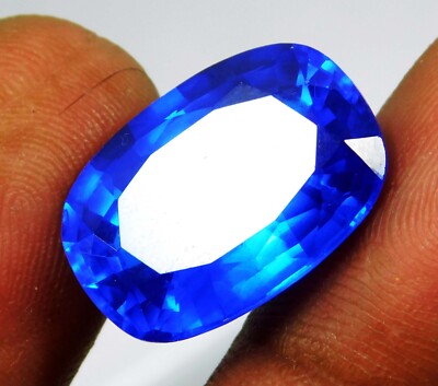 14.55 Ct Wonderful 100%Natural Tanzania Blue Tanzanite Loose Gem Certified.
