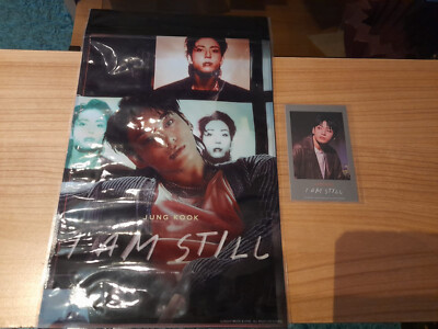 BTS Jungkook I am Still Japan Kino Benefit Cheki Card Popcornbag