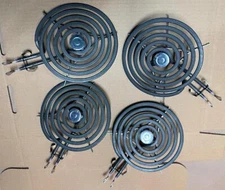 4x GE OEM Oven Range Cooktop 6" Electric Heating Coil Burner Elements 1325W 240V