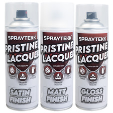 SPRAYTEKK Clear Lacquer Spray 400ml – Gloss/Matt/Satin Paint Finish for Wood Met