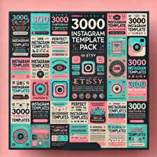 3000 plantillas de historias de Instagram…