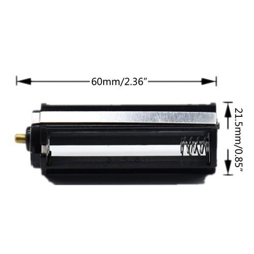 Battery Holder Black for 3 x1.5V AAA Batteries Flashlight Torch Toys 3x AAA Case - Picture 6 of 6